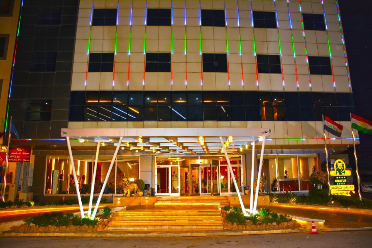 Gratus Hotel Erbil Buitenkant foto